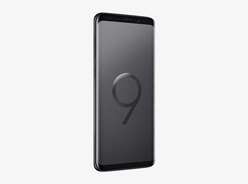Samsung Galaxy S9 Black Angle 2 - Samsung Galaxy S9+, transparent png download