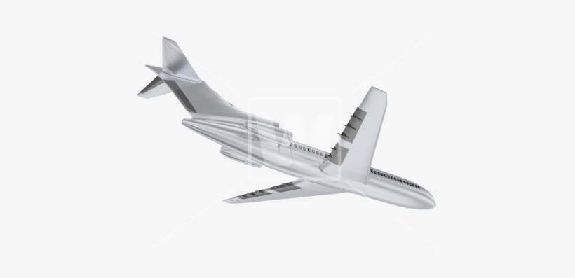 Commercial Airliner Png - Airplane, transparent png download