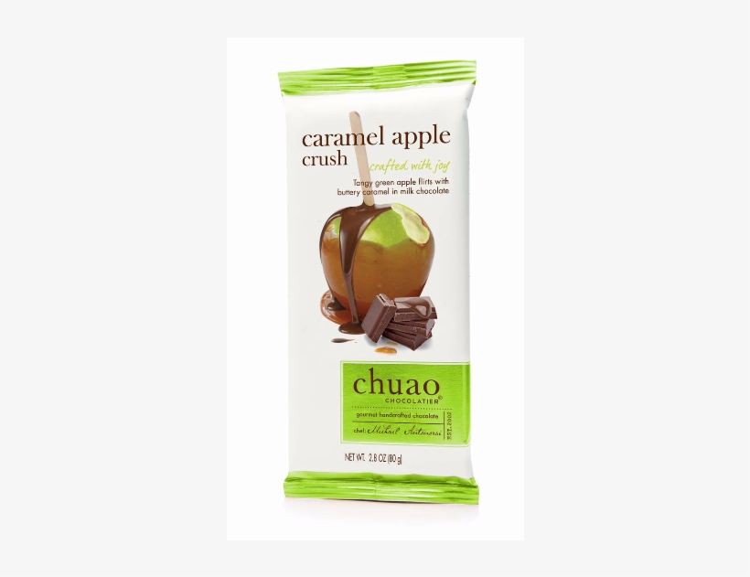 Caramel Apple Crush Bar - Chuao - Gourmet Milk Chocolate Bar Caramel Apple Crush, transparent png download