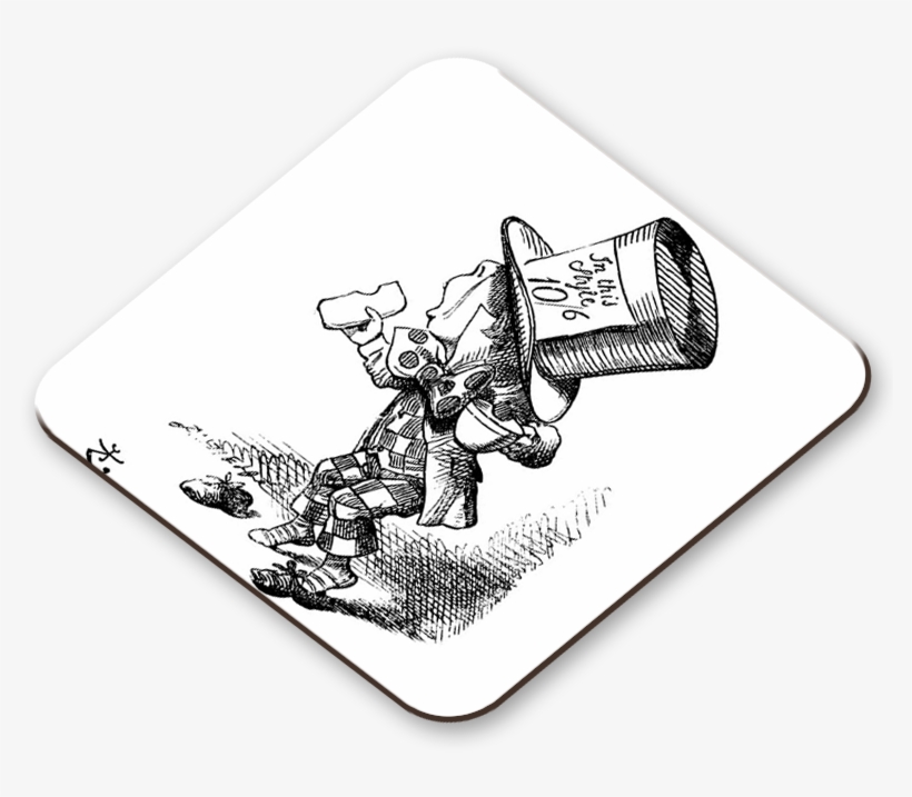 3drose Mug_110410_4 Mad Hatter Have I Gone Mad Alice, transparent png download