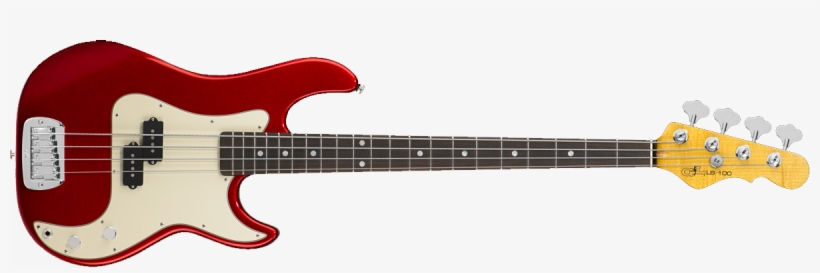 Candy Apple Red Metallic - Fender Stratocaster Bass Red, transparent png download