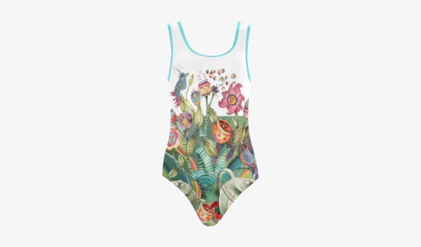 Mad Hatter's Alice In Wonderland Vest One Piece Swimsuit - The Mad Hatter, transparent png download
