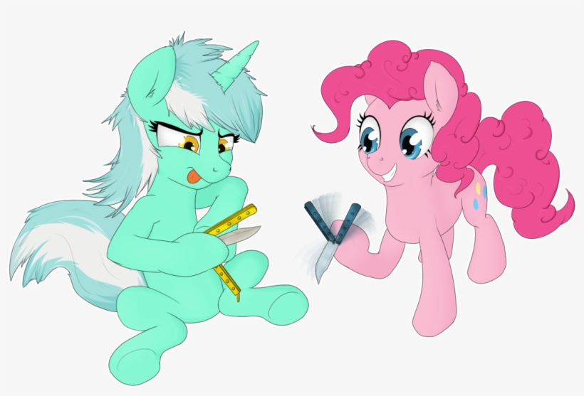 Xonxt, Balisong, Butterfly Knife, Dexterous Hooves, - Horse, transparent png download