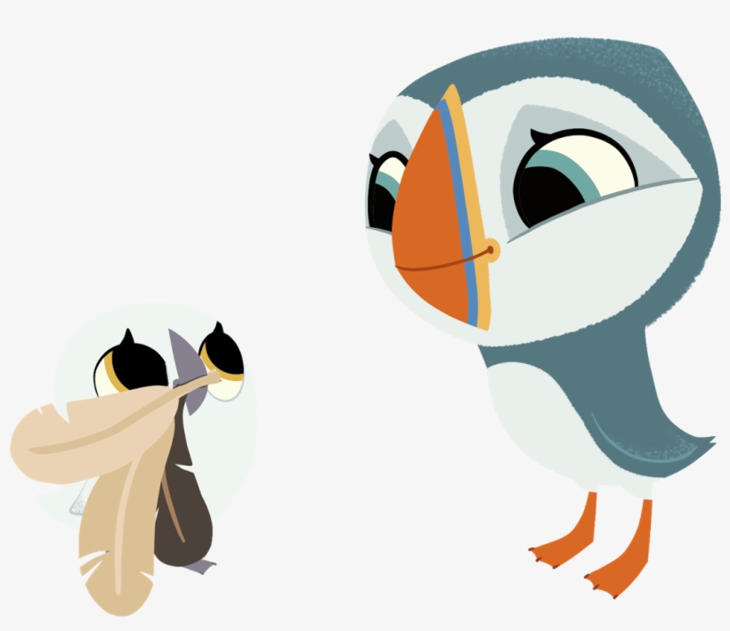 Oona Puffin Rock, transparent png download