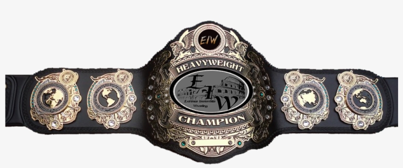 Eiw World Heavyweight Championship • - Belt, transparent png download