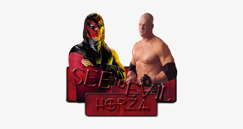 The Model Of The Belt Is Exceeding The Plates Of The - Kane Wwf Wwe 8x10 Authentic Promo Photo P-430, transparent png download