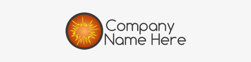 Burst Emblem Logo - Logo, transparent png download