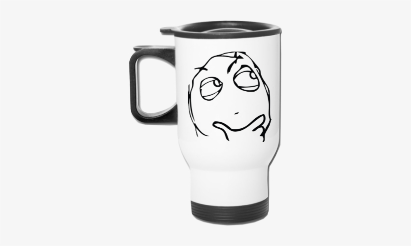 Derp Thinking Meme - Mugs Alice In Wonderland The Cup White, transparent png download
