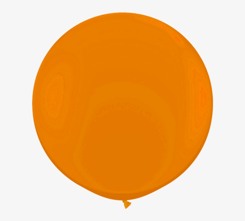 Orange Balloon - Circle, transparent png download