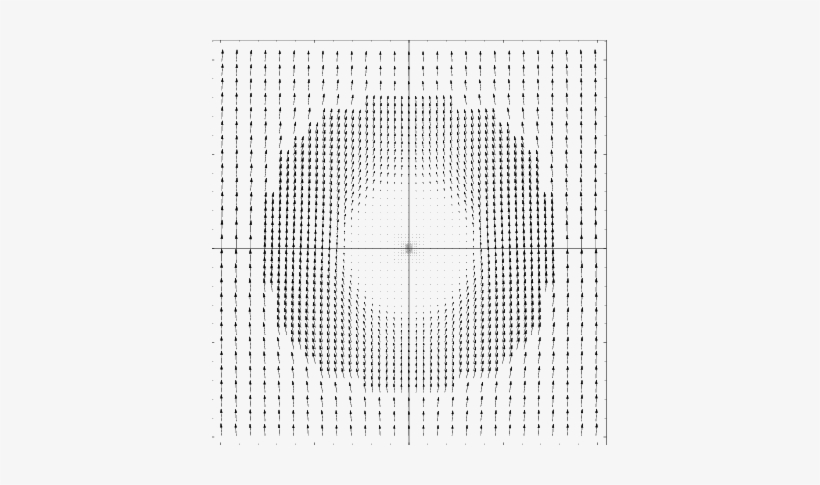 Distribution Of The Projections Of Magnetic Field Vectors - Circle, transparent png download