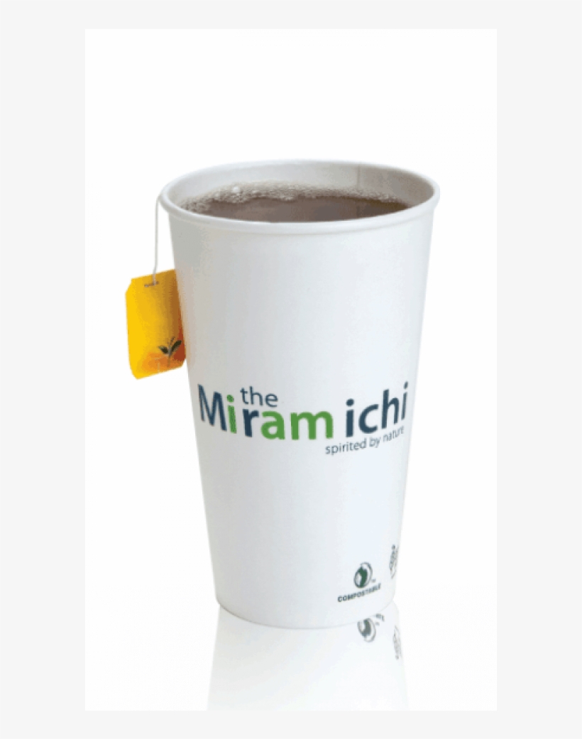 16 Oz Compostable Hot Paper Cup - Coffee Cup Sleeve, transparent png download