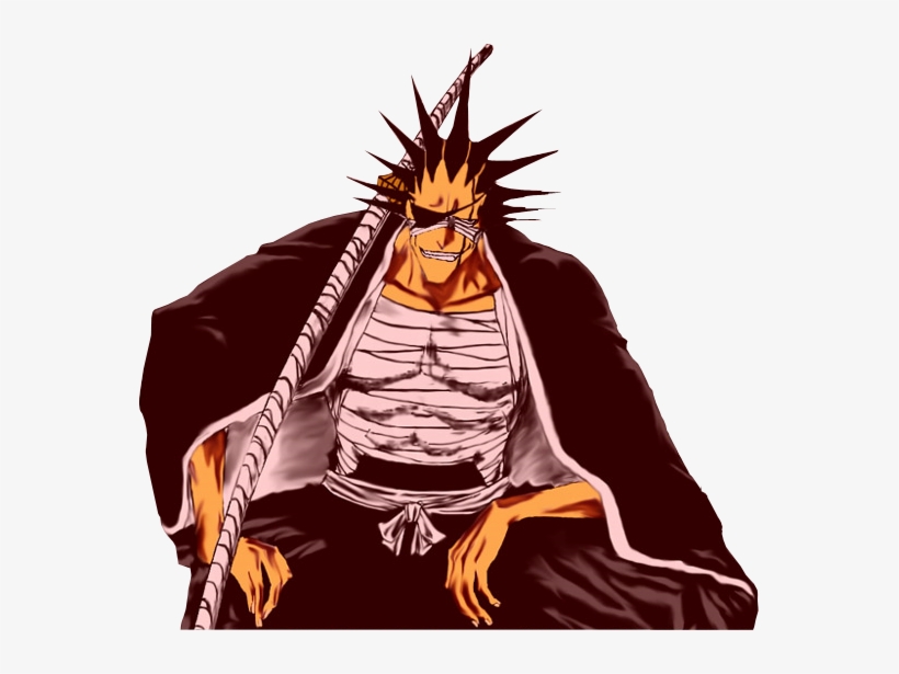 No Caption Provided - Zaraki Kenpachi Badass, transparent png download