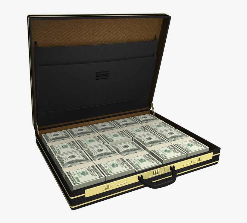Money It's Not Quite September, But Forbes Have Already - Suitcase With Money Png, transparent png download