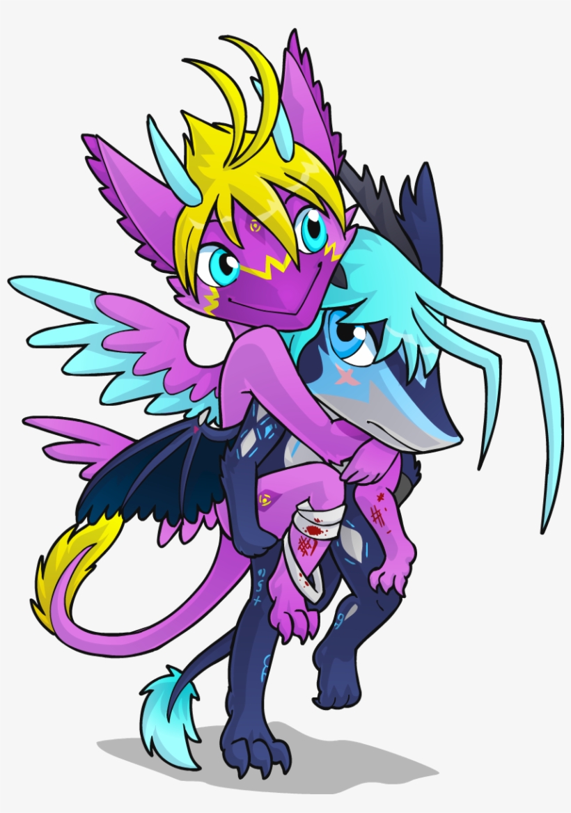 Kairi And Kenshiro - Cartoon, transparent png download