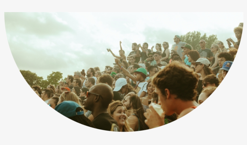 Pitchfork Music Festival Crowd - Pitchfork Music Festival, transparent png download