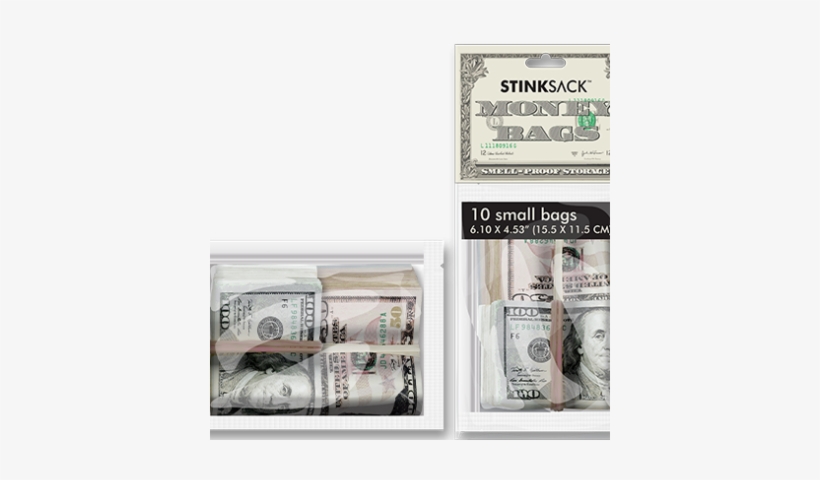 10 Small Money Bags - Money Bags Stink Sack, transparent png download