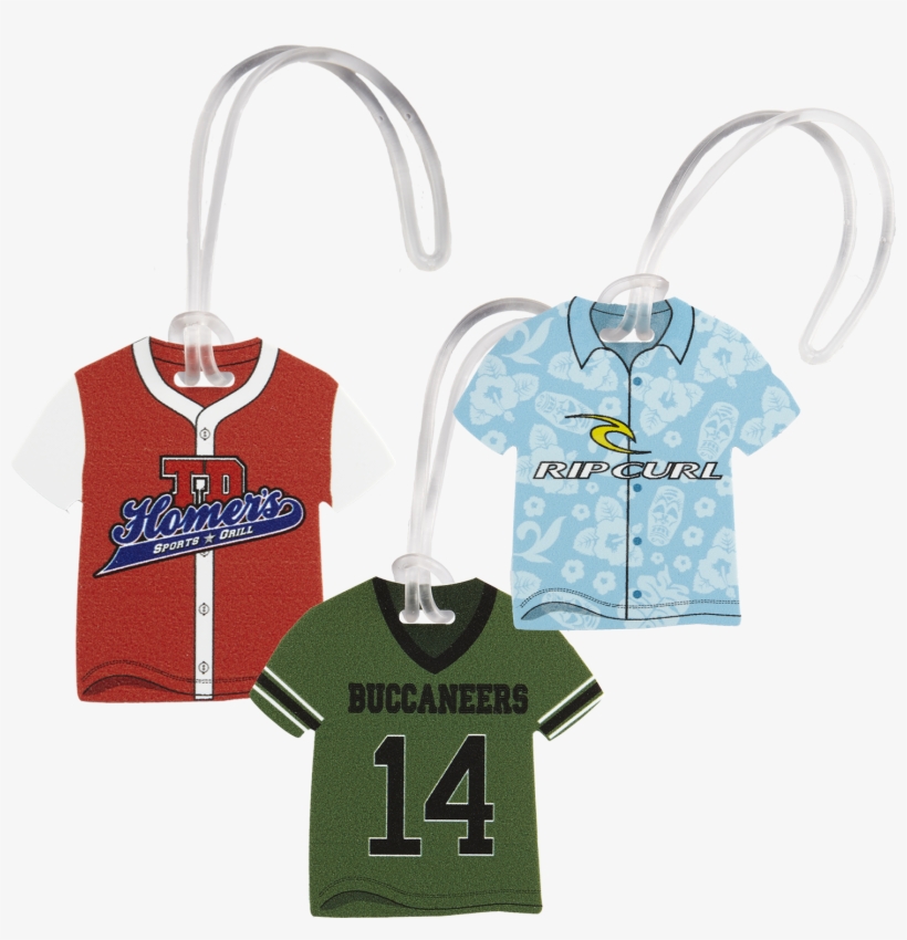 Hawaiian Shirt/jersey Luggage Tag - Luggage Tag Shaped Like A Hawaiian Shirt 1710, transparent png download