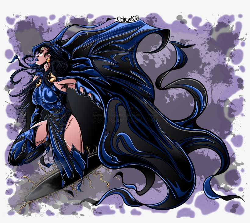 Raven, Teen Titans Superhéroes - Raven, transparent png download