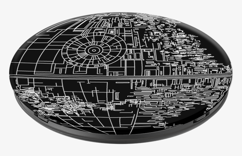 Aluminum Death Star - Popsockets, transparent png download