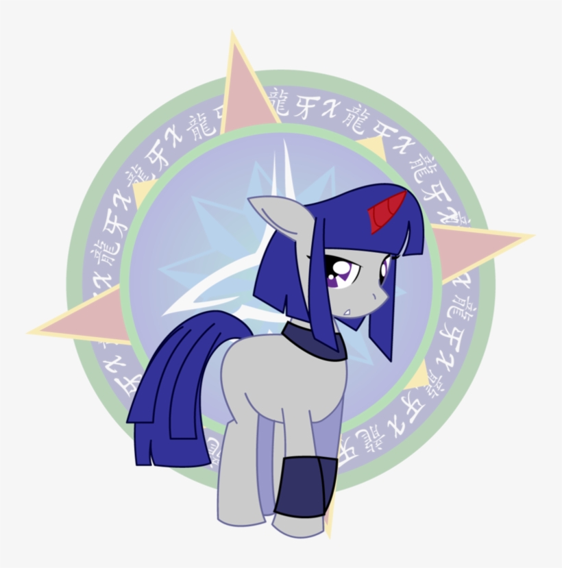 Dragon-fangx, Ponified, Raven , Safe, Simple Background, - Dragon Fangx Rukia, transparent png download