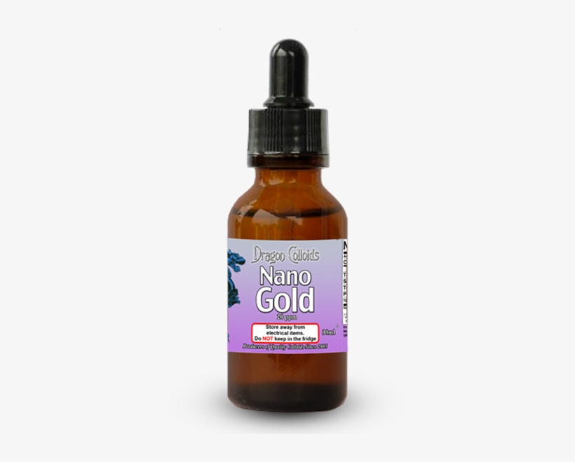 Nano Gold 30ml Dropper Bottle @ 20ppm - Clef Des Champs Organic Shepherd's Purse Tincture, transparent png download