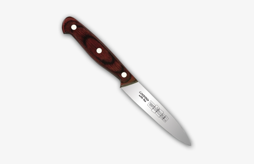 4" Chef's Paring Knifewith Wolfman Logo - Masahiro 120, transparent png download