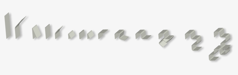 Folding And Unfolding A Paper Strip - Dragon Curve 4th Iterations, transparent png download