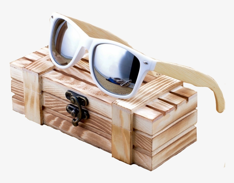 Bobobird Rectangular Oversized Bamboo Wood Polarized, transparent png download