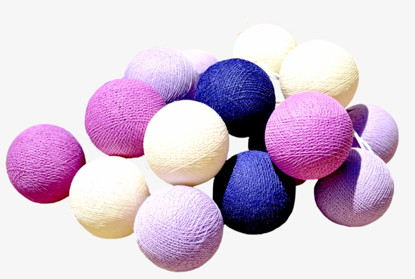 Baumwollkugel Lichterkette Fire Cotton Ball Light Chain - Cotton Ball Light Png, transparent png download