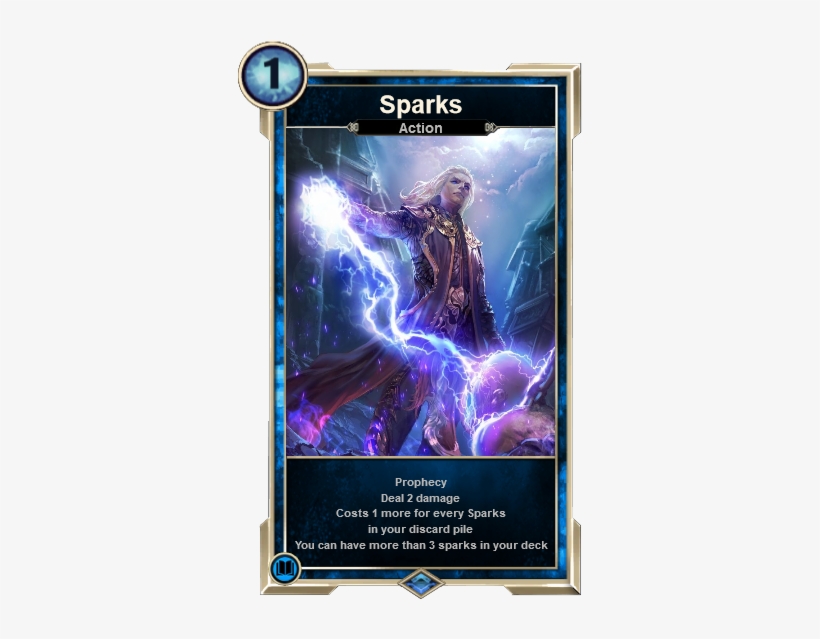 [custom Card] Sparks - Elder Scrolls Legends Atronach, transparent png download