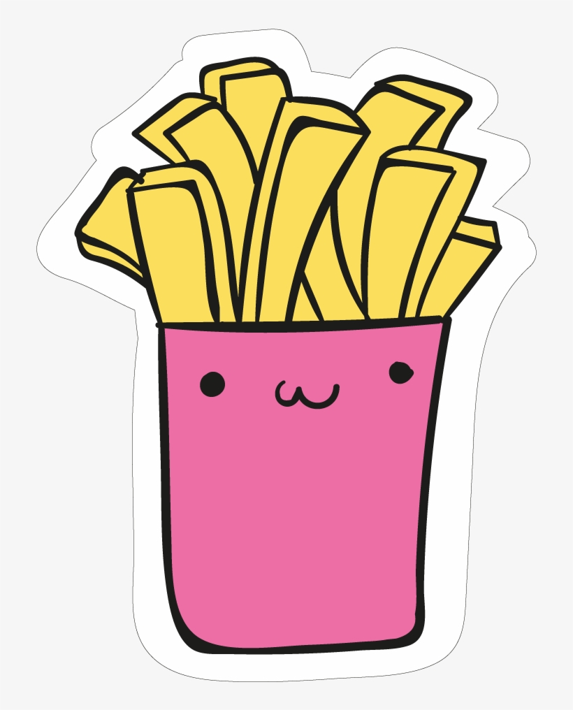Batatas Fritas - Cute Fries Png, transparent png download