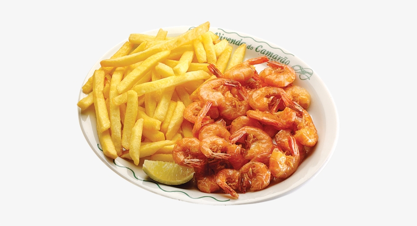 Batatas Fritas Com Camarão - Batata Frita Com Camarao, transparent png download