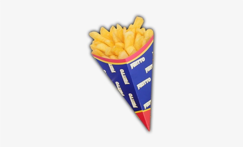 Batata Frita Grande - Batata Frita Cone Png, transparent png download