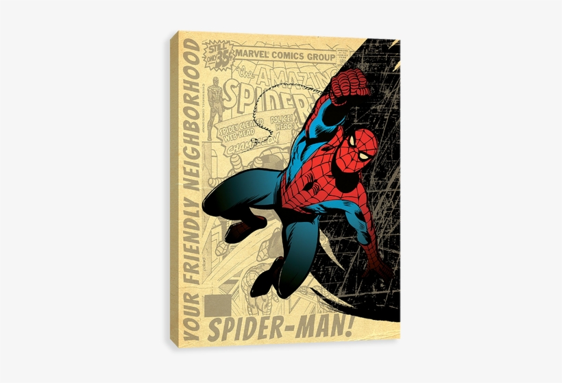 Bursting With Spider-man - Amazing Spiderman Logo Leatherette Wallet, transparent png download