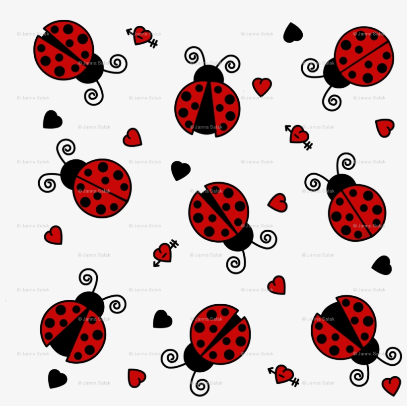 Resultado De Imagen Para Cute Ladybug Wallpaper - Ladybug Design, transparent png download
