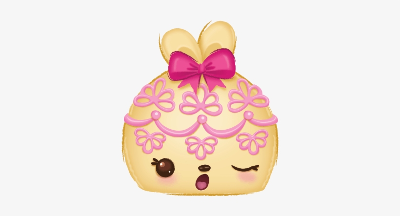 Fancy Cake Num Lacy Cake - Num Nom Plush Goldie Cake, transparent png download