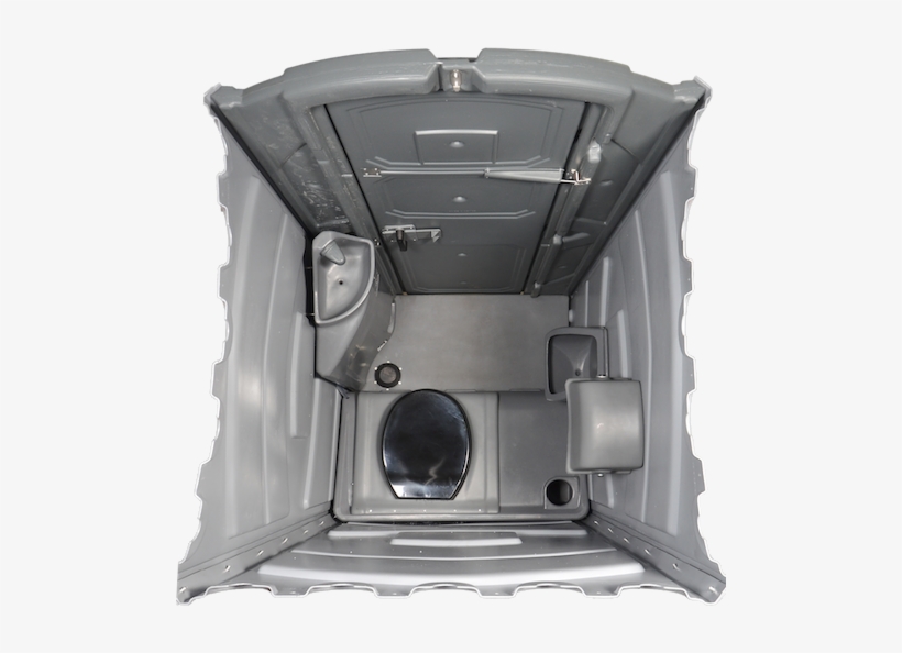 Flat-packed Range Ultra Mobile Toilet Interior View - Toilet, transparent png download