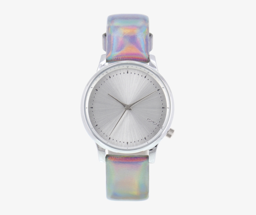 Iridescent Silver - Komono Estelle Iridescent Silver Horloge Kom-w2802, transparent png download