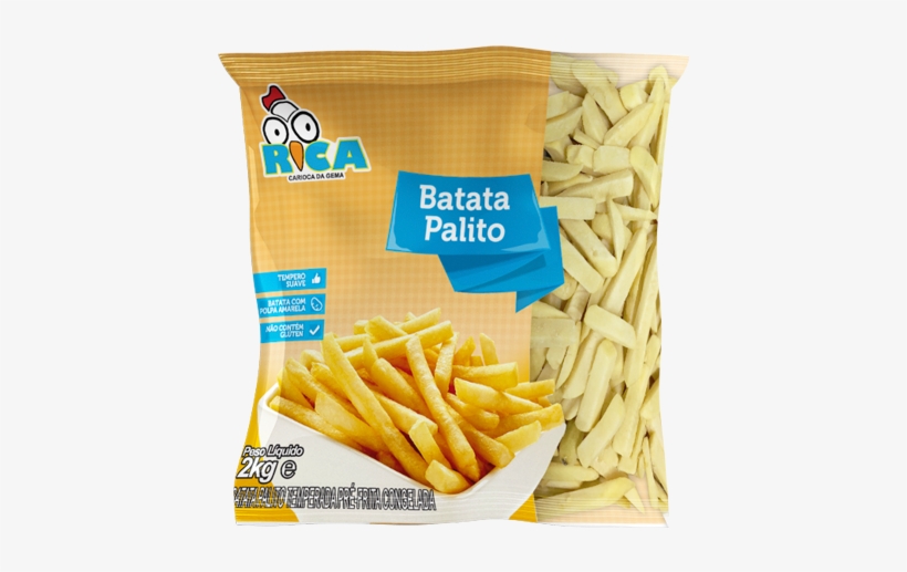 Batata Pré-frita 2kg - Junk Food, transparent png download