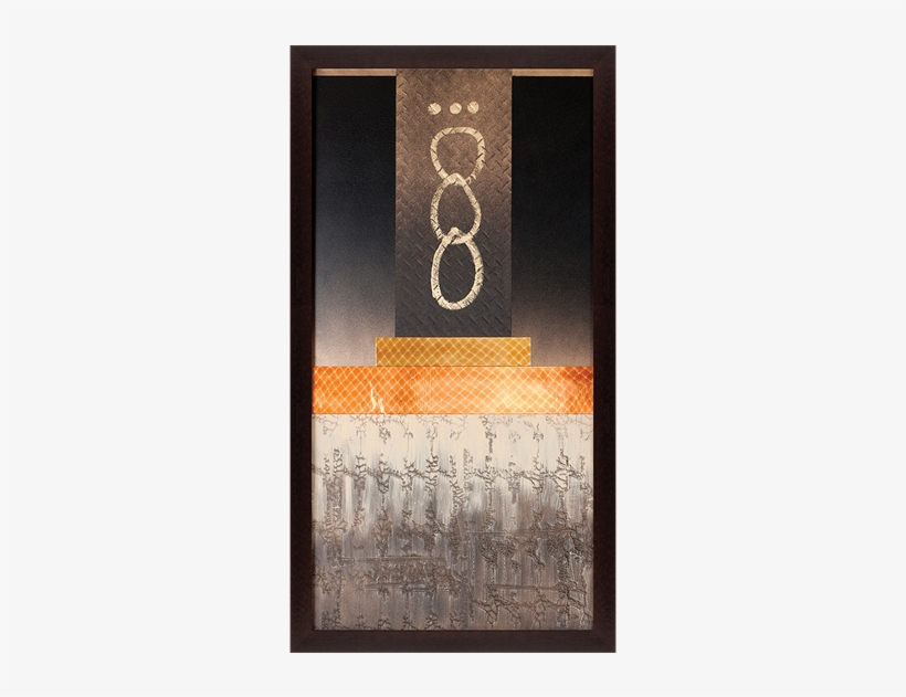 Iridescent Zen Ii - Paragon Abstract Contemporary Iridescent Zen Ii Wall, transparent png download