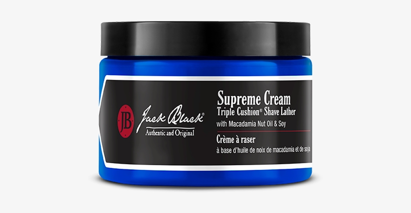 Jack Black Supreme Cream Triple Cushion Shave Lather - Jack Black Triple Cushion Shave Cream, transparent png download