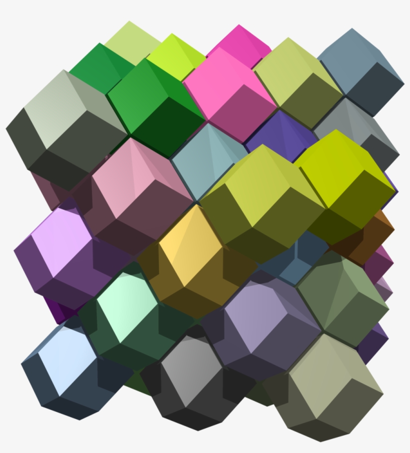 Rhombic Dodecahedron, transparent png download