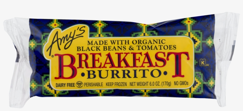Amys Breakfast Burrito Organic 6ounce Boxes Pack, transparent png download