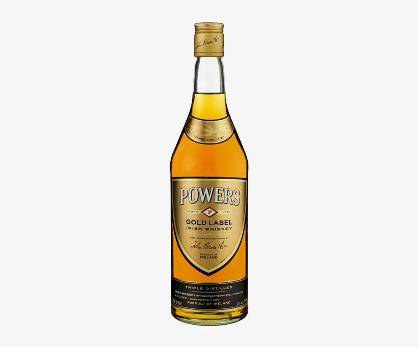 Powers Gold Label - Irish Whiskey Brands, transparent png download