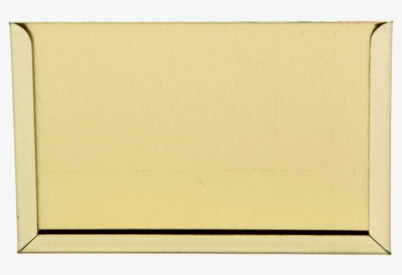Gold Label Holder - Wood, transparent png download