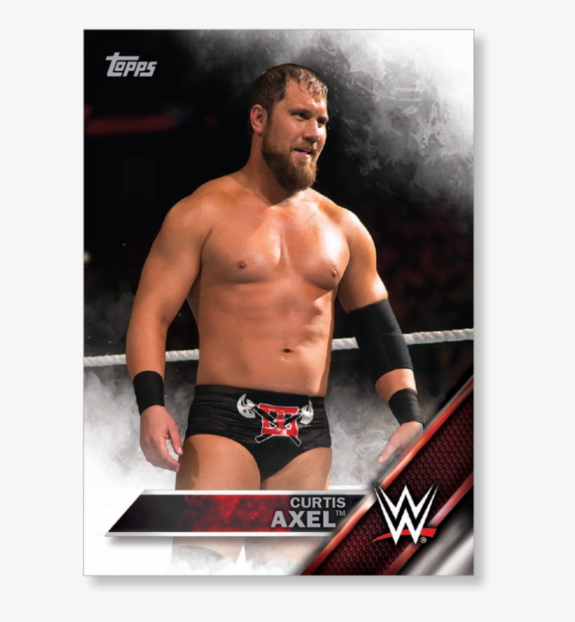 2016 Topps Wwe Curtis Axel - Professional Wrestling, transparent png download