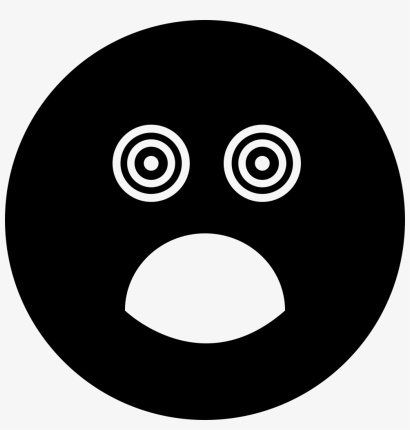 Surprised Square Face With Eyes And Mouth Opened Comments - Frown Face, transparent png download
