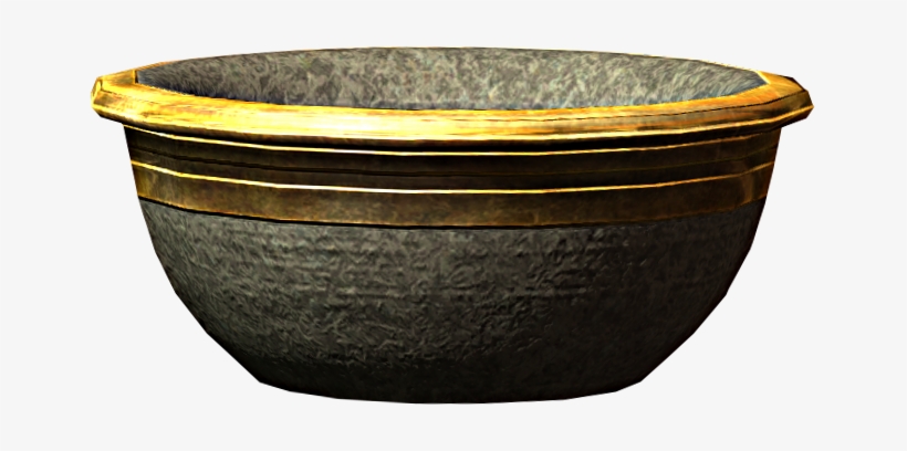 Dwemer Bowl 00025c13 - Bowl, transparent png download