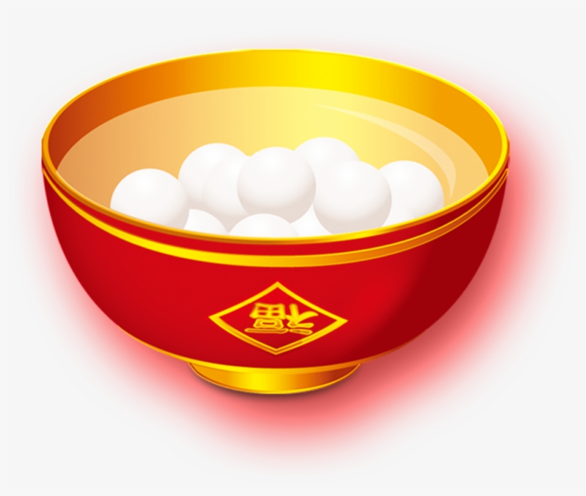 Cartoon Small Glutinous Rice Dumplings Decorative Elements - 汤圆 Png, transparent png download