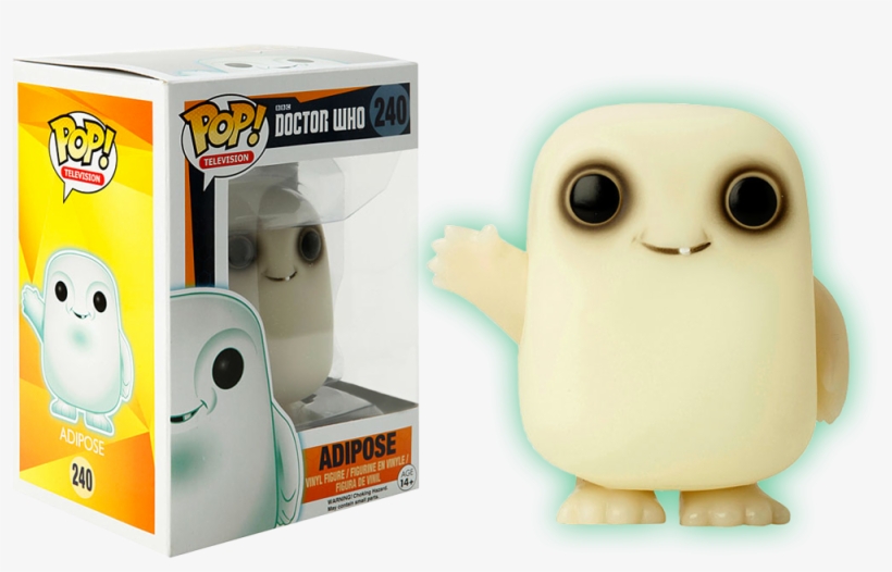 Adipose Glow In The Dark Pop Vinyl Figure - Doctor Who - Adipose Glow Pop! Vinyl Figure, transparent png download